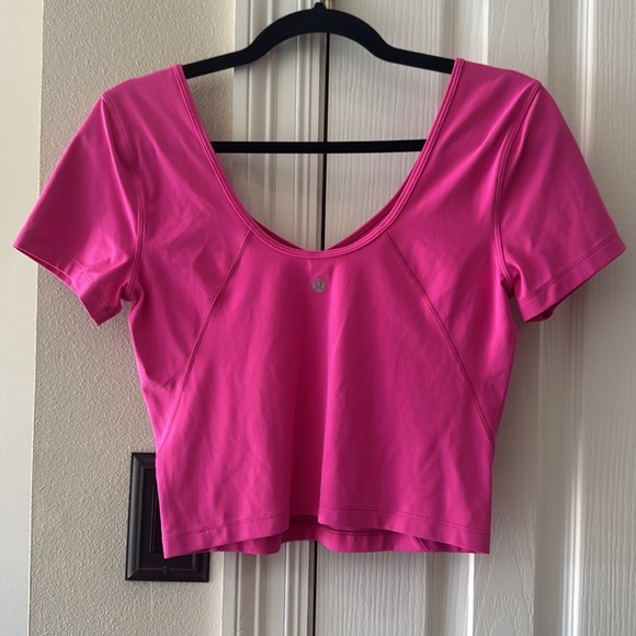Lululemon Align T-Shirt in Sonic Pink - Picture 4 of 6